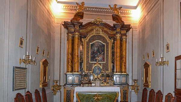 altare della cappella